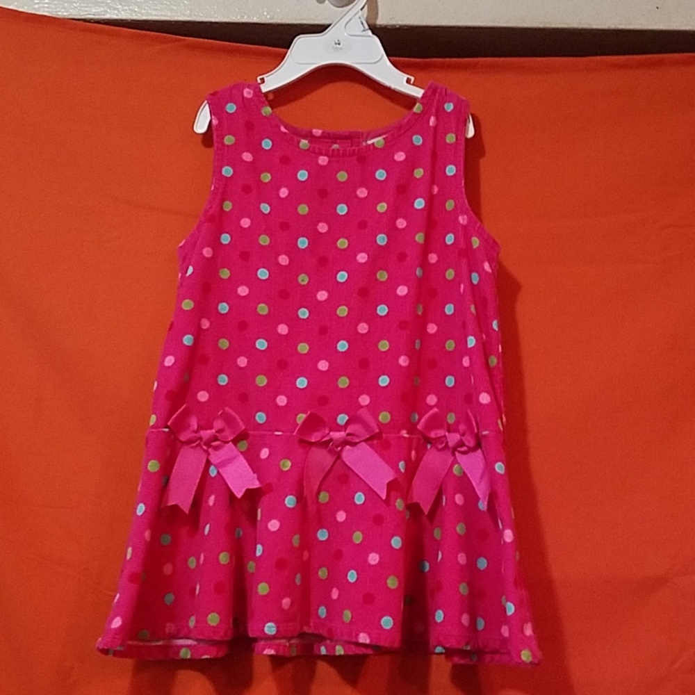 Colorful Polka dot dress size 3t